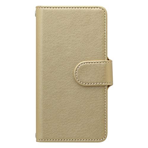 Android One X3 Case Cover Notebook Type Android One X3 #011 Smooth Gold Smartphone Cover Smartphone Case Notebook Case Notebook Cover x3-tc011-gd