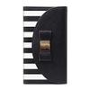 Android One X3 Case Cover Notebook Type Android One X3 #009 Ribbon Black Border Smartphone Cover Smartphone Case Notebook Case Notebook Cover x3-tc009-bk07 view 1