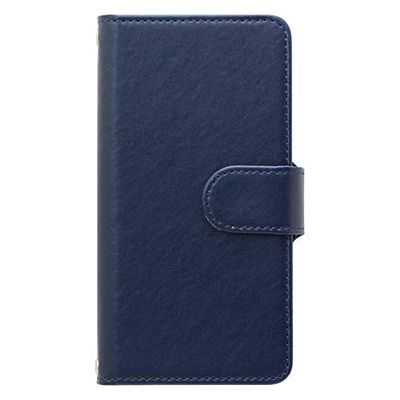 Android One X2 Case Cover Notebook Type Android One X2 #011 Smooth Dark Navy Smartphone Cover Smartphone Case Notebook Case Notebook Cover x2-tc011-nv