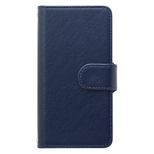 Android One X2 Case Cover Notebook Type Android One X2 #011 Smooth Dark Navy Smartphone Cover Smartphone Case Notebook Case Notebook Cover x2-tc011-nv