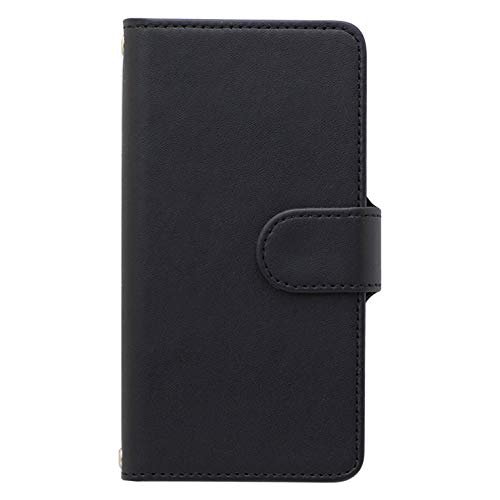 Android One X3 Case Cover Notebook Type Android One X3 #011 Smooth Black Smartphone Cover Smartphone Case Notebook Case Notebook Cover x3-tc011-bk