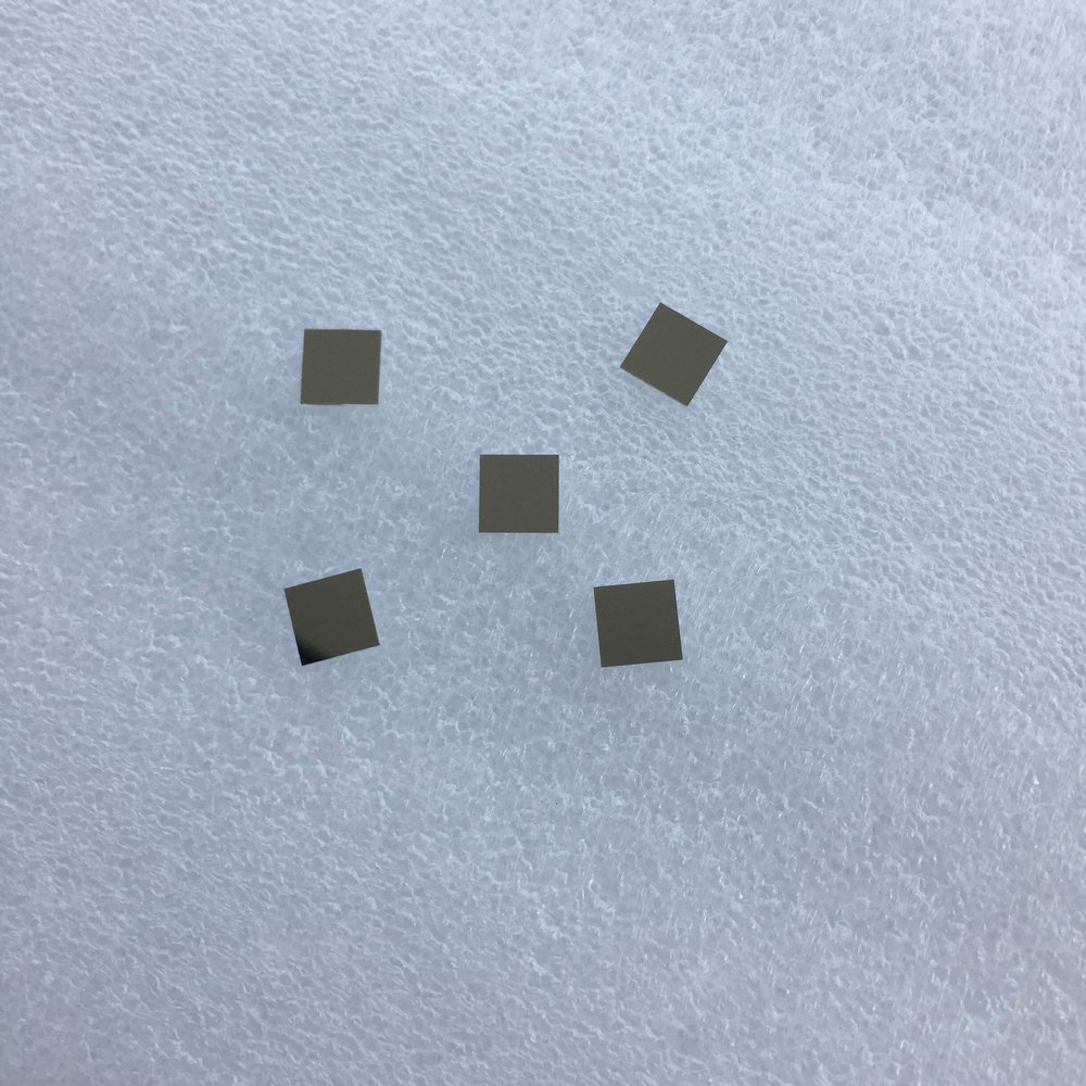 2PCS ! 940nm Narrow Bandpass Filter NBP940 8X8X0.55MM IR Infrared Transmitting Glass