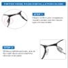 4 Pairs Replacement Nosepieces Nose Pads for Maui Jim Baby Beach MJ245/Kahuna MJ162/Kawika MJ257/Wiki Wiki MJ246; for Oakley Whisker/WireTap/Half Wire 2.0/Crosshair 2.0 OO4044/Crosshair 1.0 Sunglasses view 4