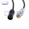 DRRI 2-Pin Fischer to XLR 3 pin Coiled Cable for ARRI Alexa XT/Alexa SXT view 2