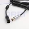 DRRI 2-Pin Fischer to XLR 3 pin Coiled Cable for ARRI Alexa XT/Alexa SXT view 4