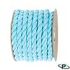 Paracord Planet Natural Twisted Cotton Rope (1/2 Inch, Aqua Blue, 100 Feet) - USA Made - Strong Triple-Strand Rope for Pet Toys, Sports, Home Dcor, Macram, Crafts, Indoor and Outdoor Use view 2