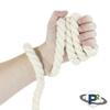 Paracord Planet Natural Twisted Cotton Rope (1/2 Inch, Natural, 300 Feet) - USA Made - Strong Triple-Strand Rope for Pet Toys, Sports, Home Dcor, Macram, Crafts, Indoor and Outdoor Use view 3