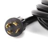 Ceptics 10-Ft 30-Amp Generator Distribution Extension Cord (L14-30 to 4x 5-15/20R) | 4-prong locking plug | 30A to 20A, 125/250V view 3