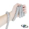 Paracord Planet Natural Twisted Cotton Rope (1/2 Inch, Grey, 50 Feet) - USA Made - Strong Triple-Strand Rope for Pet Toys, Sports, Home Dcor, Macram, Crafts, Indoor and Outdoor Use view 3