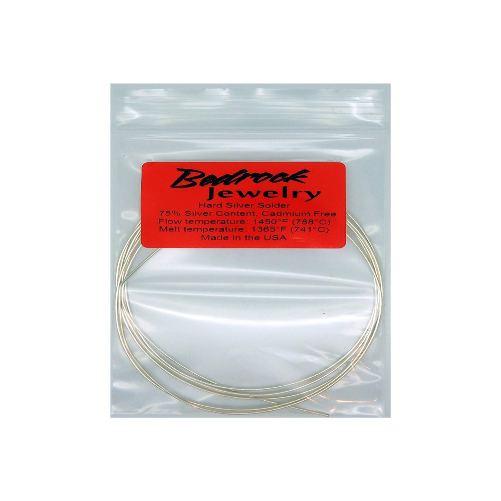 Plumb Silver Jewelry Solder Easy, Medium or Hard (Hard Solder) / Plomada para joyera de plata Soldadura fcil, media o dura ... (Soldadura dura)