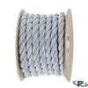 Paracord Planet Natural Twisted Cotton Rope (1/2 Inch, Grey, 100 Feet) - USA Made - Strong Triple-Strand Rope for Pet Toys, Sports, Home Dcor, Macram, Crafts, Indoor and Outdoor Use view 2