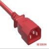Cable Leader 2ft IEC-320 C13 to C14 Heavy-Duty Power Extension Cord 18 AWG 10A/250V SJT, Computer to PDU CPU Power Extension Cable, PC Power Cable view 2