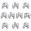 ENPOINT 10 Pairs Archival Photo Gloves, White Work Gloves for Handling Art Working Photography Womens Cloth Gloves Liners Bulk for Handling Jewelry, Film, Photo, Coin Metal Inspection Men & Women view 1