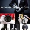 ENPOINT 10 Pairs Archival Photo Gloves, White Work Gloves for Handling Art Working Photography Womens Cloth Gloves Liners Bulk for Handling Jewelry, Film, Photo, Coin Metal Inspection Men & Women view 2
