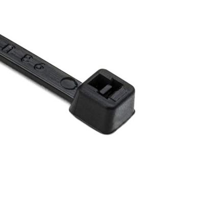CABLE TIE 4"L 18LB BLACK (Pack of 10000) (T18R0M4)