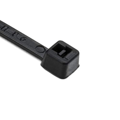 CABLE TIE 4"L 18LB BLACK (Pack of 10000) (T18R0M4)
