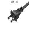 Cable Leader NEMA 1-15P to IEC320 C7 2-Prong Notebook Power Cord, Polarized, 18 AWG, SPT-2, 10A/125V, Black (15 ft) view 3