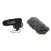 Rode VideoMicPro Compact Directional On-Camera Microphone with Rycote Lyre Shockmount & Rode DDC-GO DeadCat Go Artificial Fur Microphone Wind Shield for VideoMic GO view 1