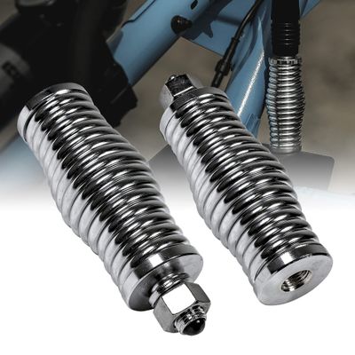 True MODS 2pc Heavy-Duty LED Whip Light Flag Spring Mount Mounting Base [Chrome-Finish] [Quick Release] [1/2" 20 Thread] for Offroad UTV ATV SxS Side-by-Side 4 Wheeler Polaris RZR Can-Am Maverick X3