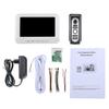 7 Inch TFT/LCD Video Intercom Door Phone Doorbell Kits HD 700TVL Camera Outdoor One Monitor White view 1