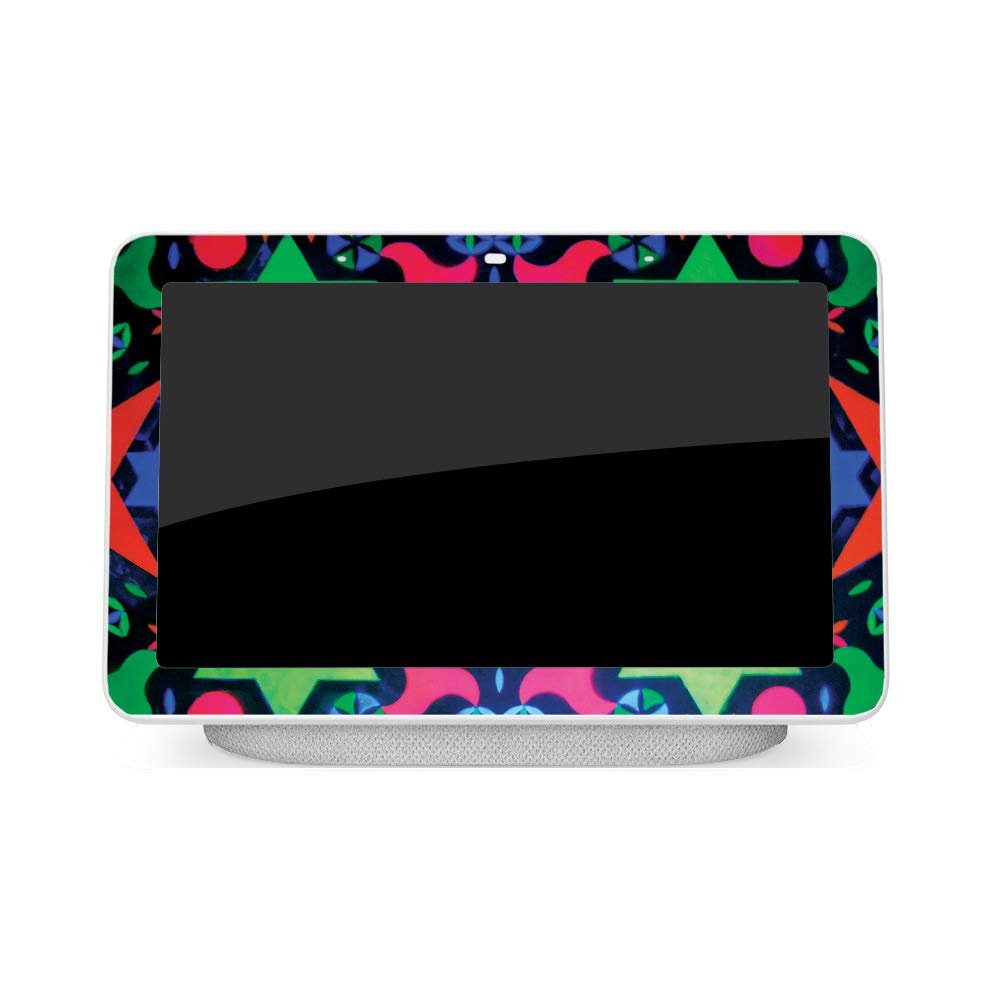 MightySkins Skin Compatible With Google Home Hub - Geometric Rave | Protective, Durable, and Unique Vinyl Decal wrap cover | Easy To Apply, Remove, and Change Styles | Made in the USA