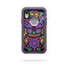 MightySkins Skin Compatible with OtterBox Defender iPhone XR Case - Goodnight Owl | Protective, Durable, and Unique Vinyl Decal wrap Cover | Easy to Apply, Remove, and Change Styles | Made in The USA view 1