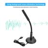 ASHATA USB PC Microphone, Portable directional Mic with Noise Canceling and Flexible Gooseneck for Laptop Desktop PC Singing Podcasting Voice Recording view 2