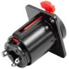 (4 Pack) Genuine PROCRAFT PC-TJ084A 1/4in TRS Panel Mount Locking Jack in Black view 2