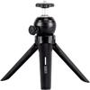 Sirui Mini Table Top Tripod with Phone Clamp and Bluetooth Remote Table with Wireless Remote and Universal Phone Clamp (3T-05K), Black view 1