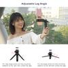 Sirui Mini Table Top Tripod with Phone Clamp and Bluetooth Remote Table with Wireless Remote and Universal Phone Clamp (3T-05K), Black view 3