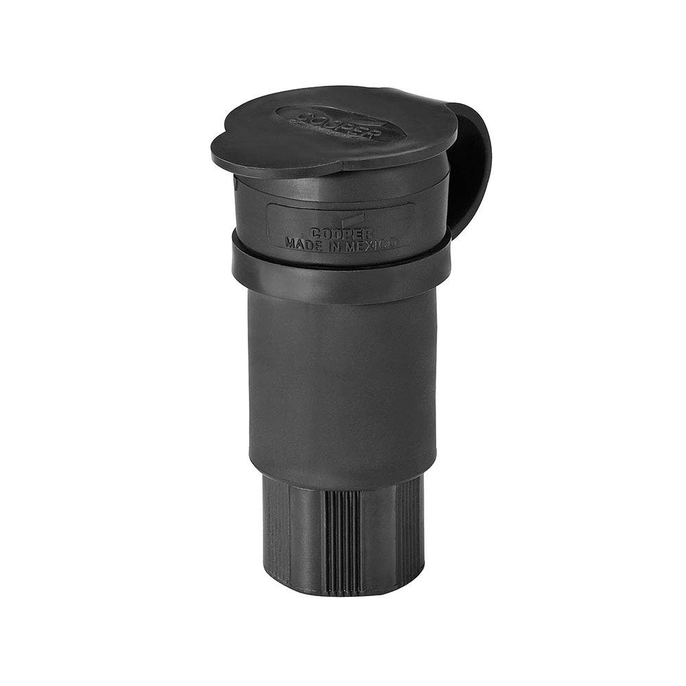 EATON Wiring Watertight 15A 125V Connector, Black