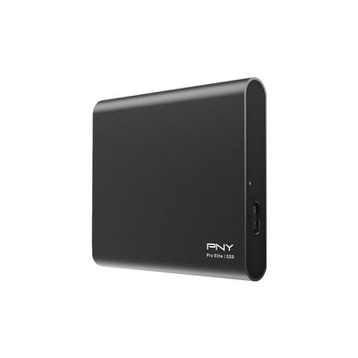 PNY Pro Elite 1TB USB 3.1 Gen 2 Type-C Portable Solid State Drive (PSD0CS2060-1TB-RB)