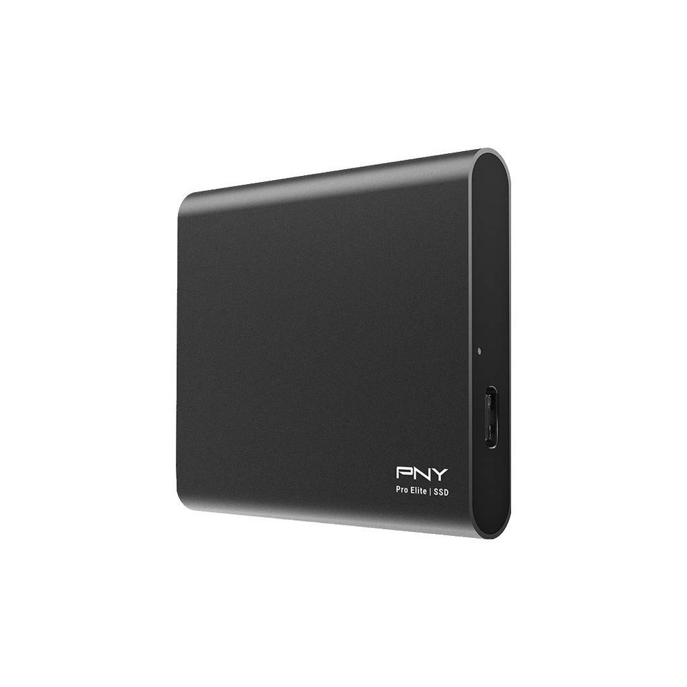 PNY Pro Elite 1TB USB 3.1 Gen 2 Type-C Portable Solid State Drive (PSD0CS2060-1TB-RB)
