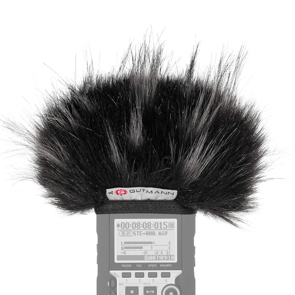 Gutmann Fur Microphone Windshield Windscreen for Zoom H1 / H1n Premium Edition Star with Inner Lining