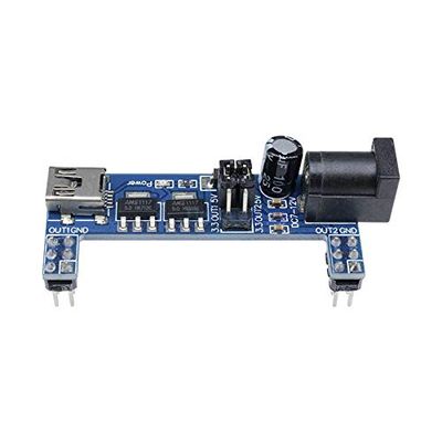 10PCS MB102 Breadboard Power Supply Module 33V 5V for Solderless Mini USB Power Supply MB-102 MB 102