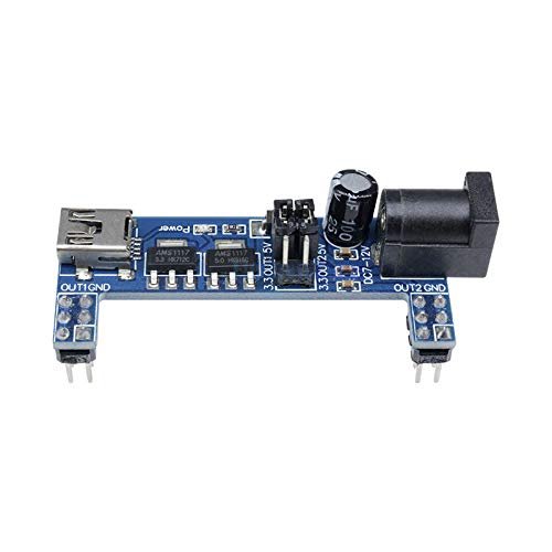 10PCS MB102 Breadboard Power Supply Module 33V 5V for Solderless Mini USB Power Supply MB-102 MB 102
