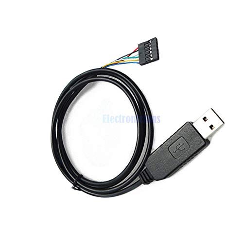 5PCS 6pin FTDI FT232RL USB to Serial Adapter Module TTL RS232 Cables