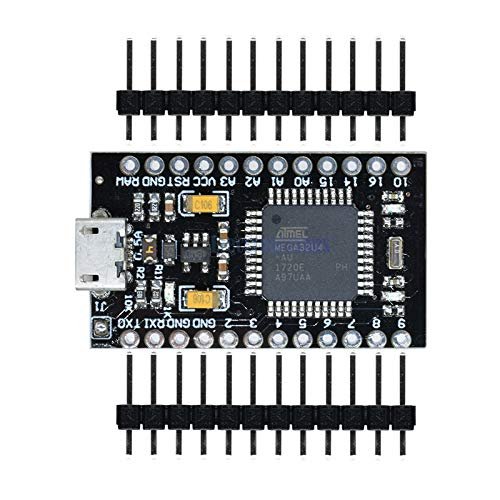 ATmega32U4 Mega32U4 5V 16MHz Module Pro Micro USB Controller Board for Arduino Nano Mini Leonardo ATMEGA32U4-AU with Bootloader