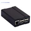Black Premium Aluminum Alloy Metal Case Shell Raspberry Pi 3 Model GPIO Necessary Port Enclosure Box for Pi 2 B Model B+ view 1