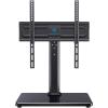 PERLESMITH Universal Swivel TV Stand for 24-60 inch TVs up to 99 lbs, 12 Height Adjustable Table Top TV Stand, TV Base Stand with Tempered Glass Base, Max VESA 400x400mm, PSTVS33 view 1