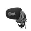 Boya BY-BM3031  Supercardioid Condenser Microphone That Delivers Sound for DSLRs, camcorders, Audio recorders and More, Black view 1