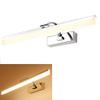 LUMINTURS 14W LED Vanity Lighting Wall Sconces Makeup Mirror Front Light Fixture Adjustable Modern Bathroom Lamp Chrome Warm White view 3