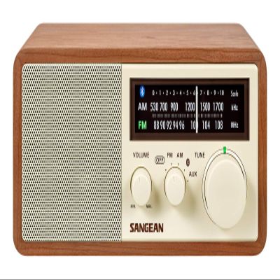 Sangean All in One Compact Bluetooth AM/FM Radio with Large Easy to Read Backlit LCD Display