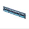 Ortronics OR-PHD5E6U24 24 Port Clarity Universal Rack Mount, Cat 5e view 1
