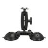 ARKON Mounts Robust Double Windshield Suction Mount Dual-T Compatible view 1