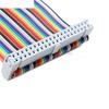 Newest 20cm 40 PIN 40PIN Way GPIO Rainbow Ribbon Cable for Raspberry Pi Model B Model B+ view 2