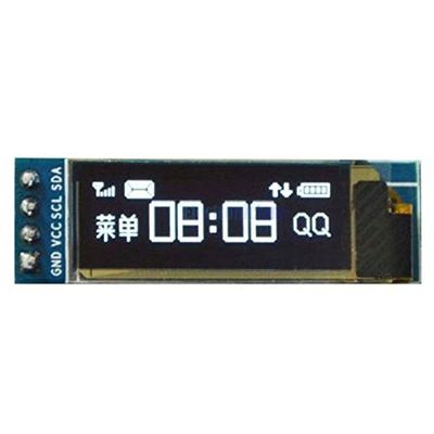 091 inch 128x32 128 32 I2C IIC Interface Serial White OLED LCD Display Module 091" 12832 SSD1306 LCD Screen for Arduino DIY
