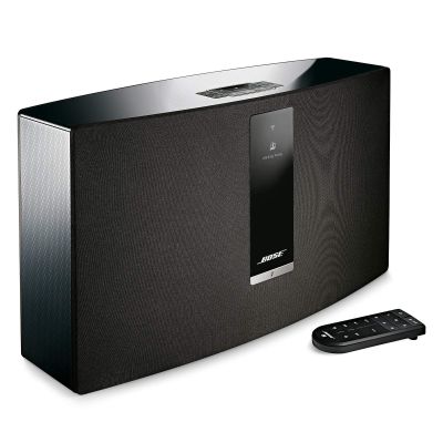 Bose SoundTouch 30 wireless speaker, Compatible with Alexa, Black - 738102-1100 (Renewed)