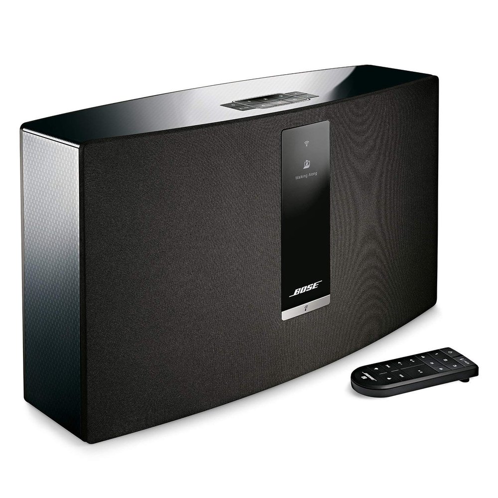 Bose SoundTouch 30 wireless speaker, Compatible with Alexa, Black - 738102-1100 (Renewed)
