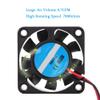 4 Pcs 3D Printer Fan, Assembly Part for HIgh-Speed Cooling Fan 12V 7000RPM 6.7CFM view 3